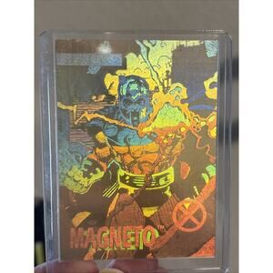 1991 IMPEL ADVANCE COMICS MAGNETO HOLOGRAM PROMO CARD NM